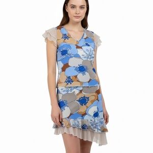 NEW women's set  of a blouse and a skirt Size EU40.EU42